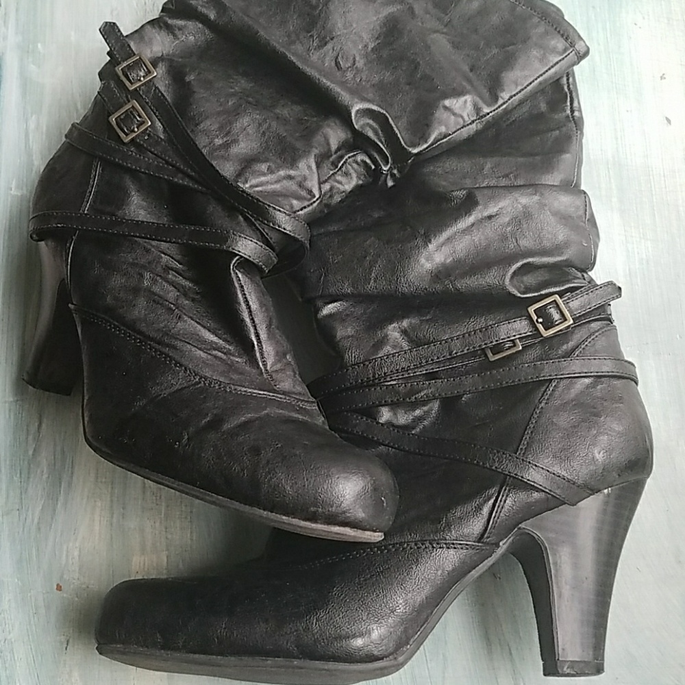 Madden girl strappy boots